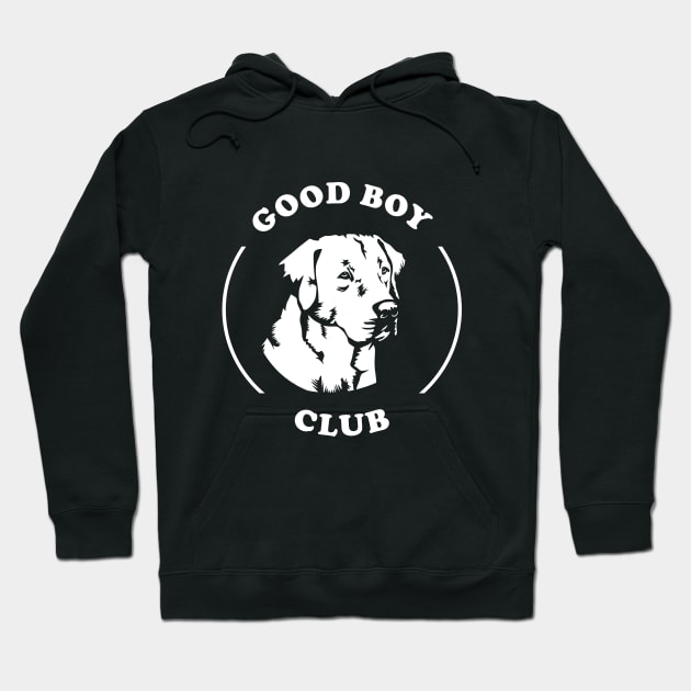 Good Boy Club Hoodie by dumbshirts